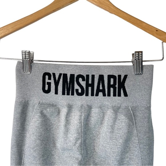 Gymshark Women’s Vital Seamless Grey Athletic Activewear Gym Leggings Large - Picture 9 of 11